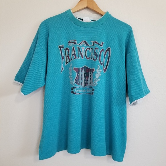 bay bridge Other - Vintage San Francisco Stripe T Shirt XL